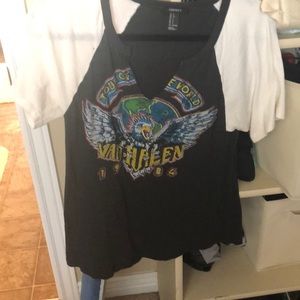 Forever 21 Van Halen concert shirt